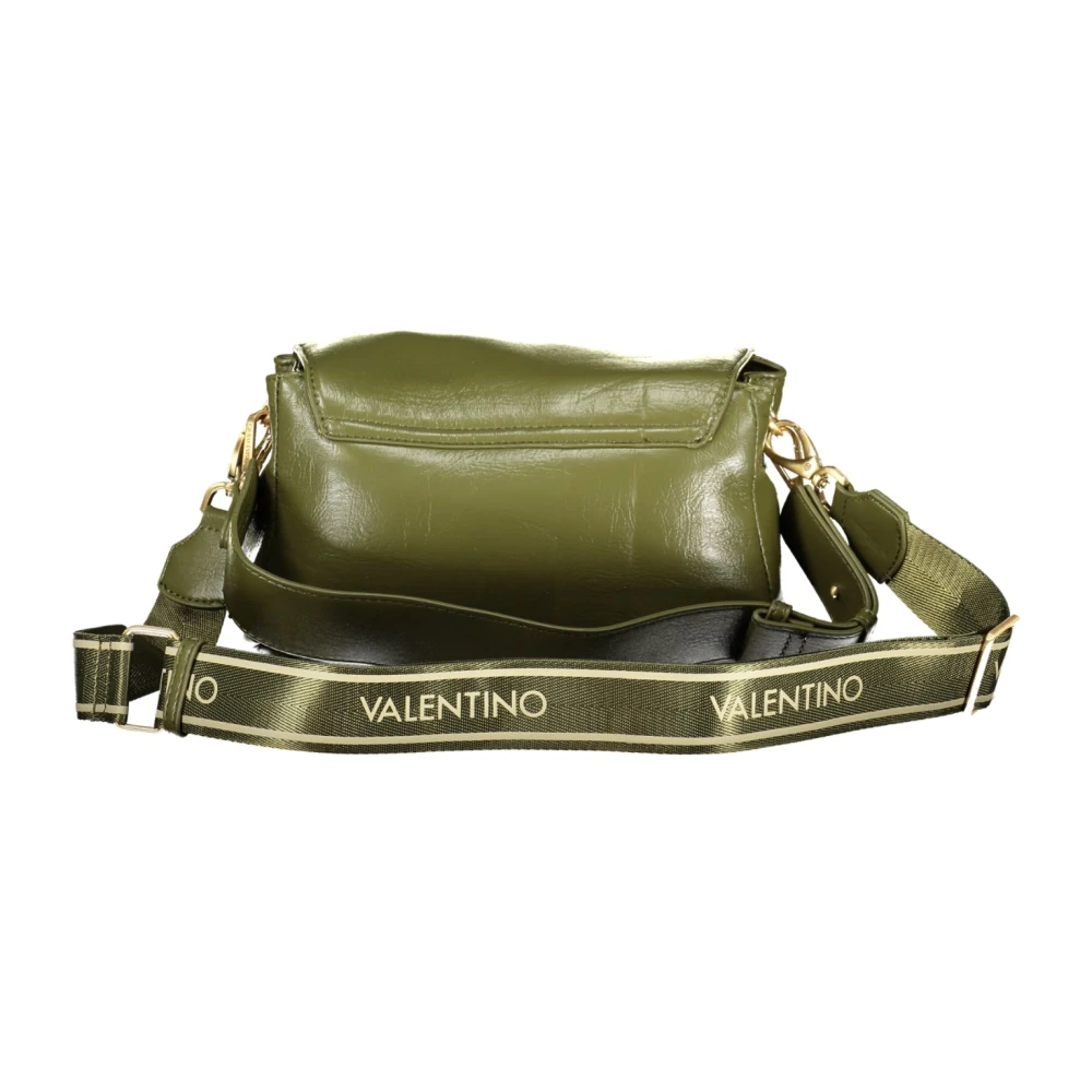 Valentino by Mario Valentino Groene dames tas met afneembaar handvat en verstelbare riem Green Dames