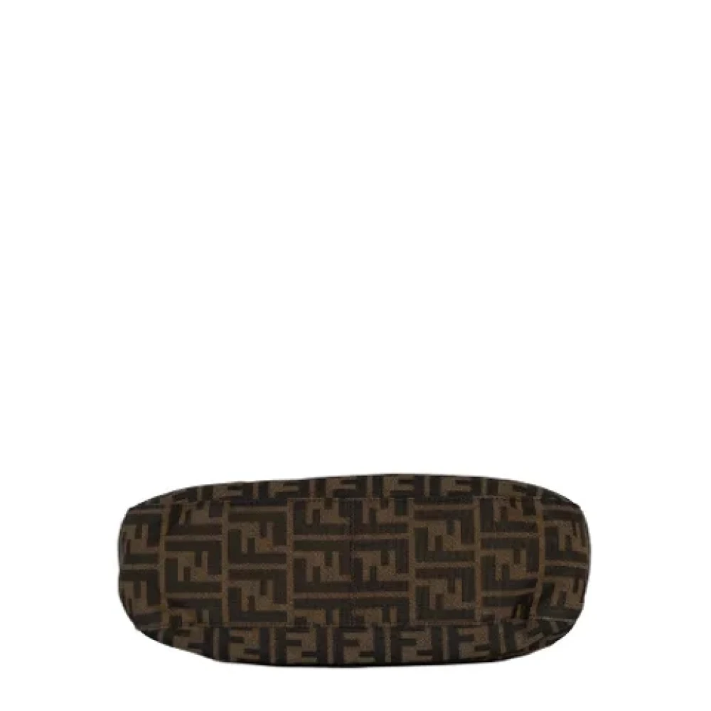 Fendi Vintage Pre-owned Canvas fendi-bags Brown Dames