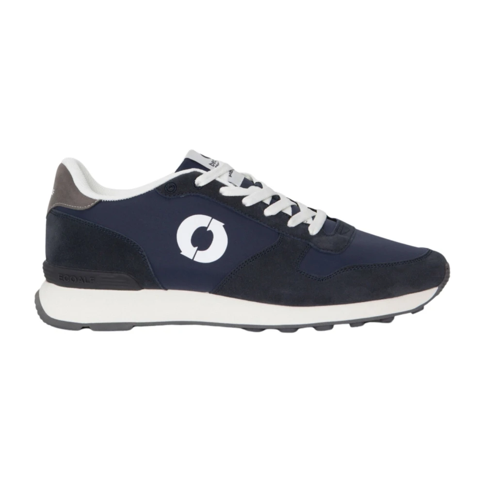 Ecoalf Polyester Sneakers Yale II Heren Schoenen Blauw