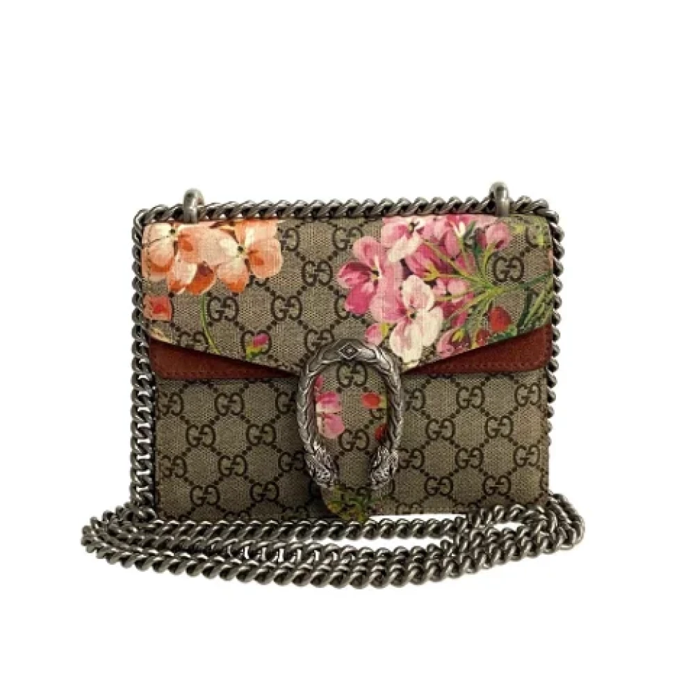 Gucci Vintage Pre-owned Canvas gucci-bags Multicolor Dames