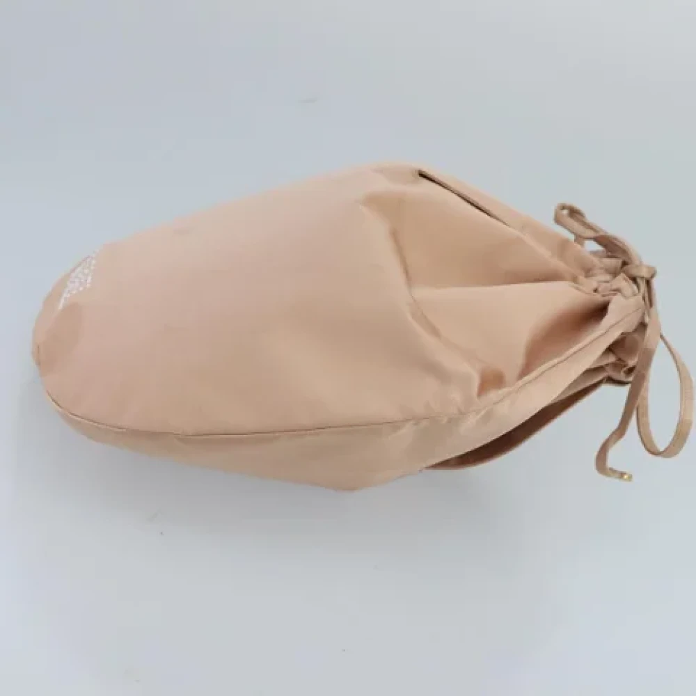 Chanel Vintage Pre-owned Leather handbags Pink Dames