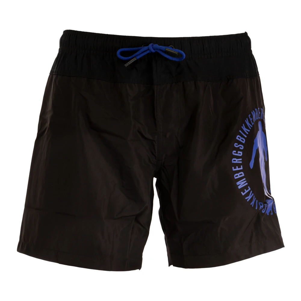Bikkembergs Heren Boardshorts voor zomerstijl Black Heren