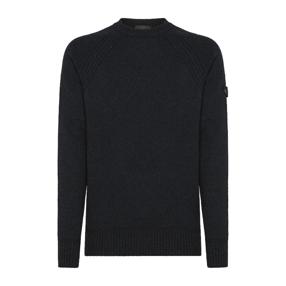 Peuterey Mannen Itokawa Crewneck Sweater Blue Heren