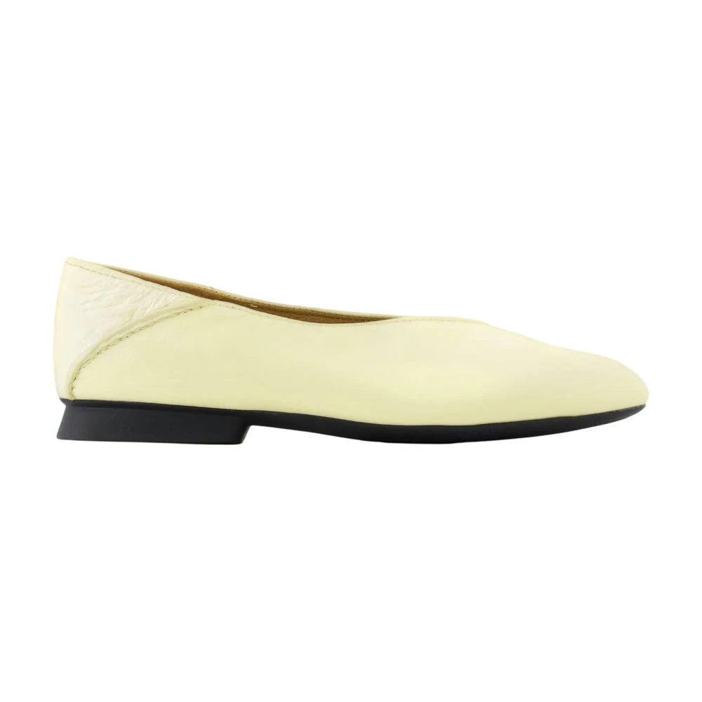 Camper Women's Yellow Casi Myra Ballerina - Ballerina Shoes - 8 Uk - Shoes