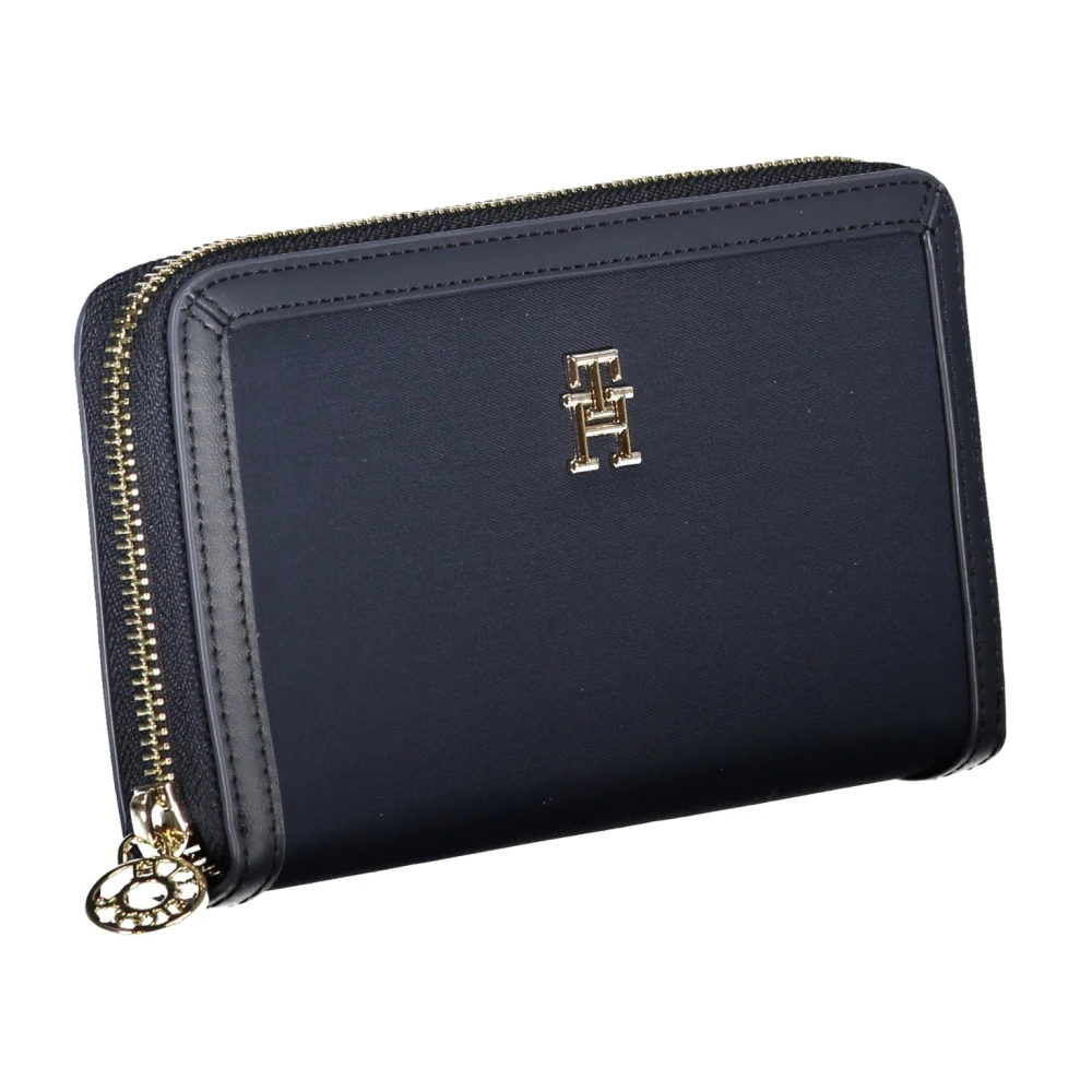 Tommy Hilfiger Blauwe Damesportemonnee met Ritssluiting Blue Dames