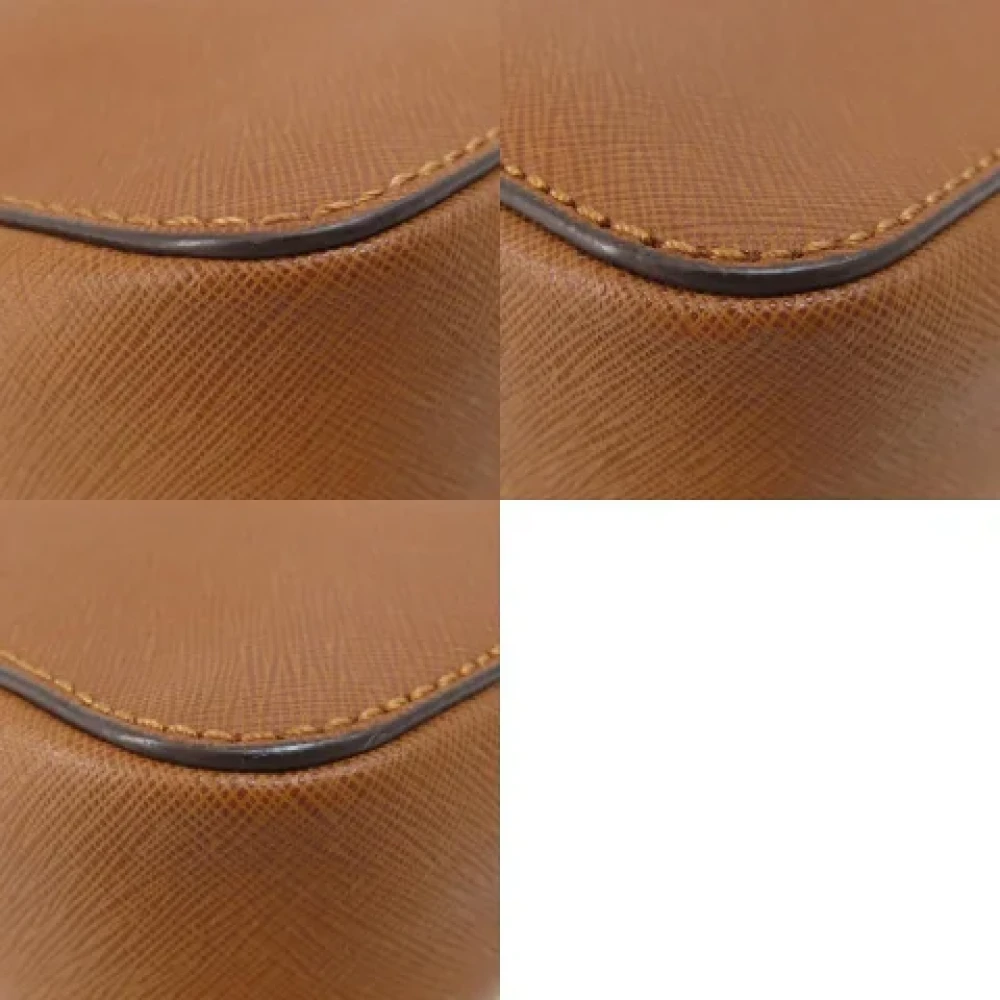 Michael Kors Pre-owned Leather shoulder-bags Brown Dames