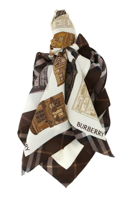 Storefront Print Silk Scarf