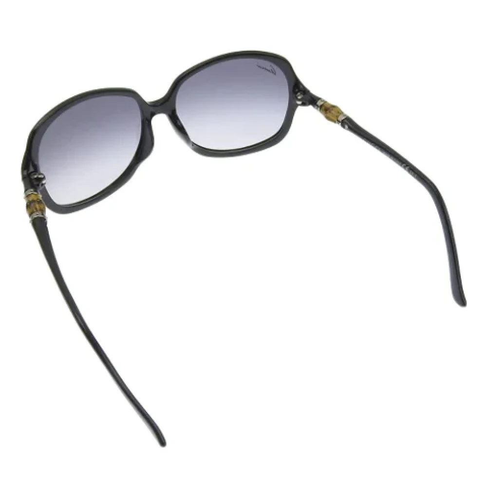 Gucci Vintage Pre-owned Plastic sunglasses Black Dames