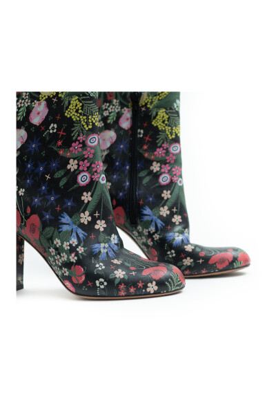 Pre-owned Floral Boots