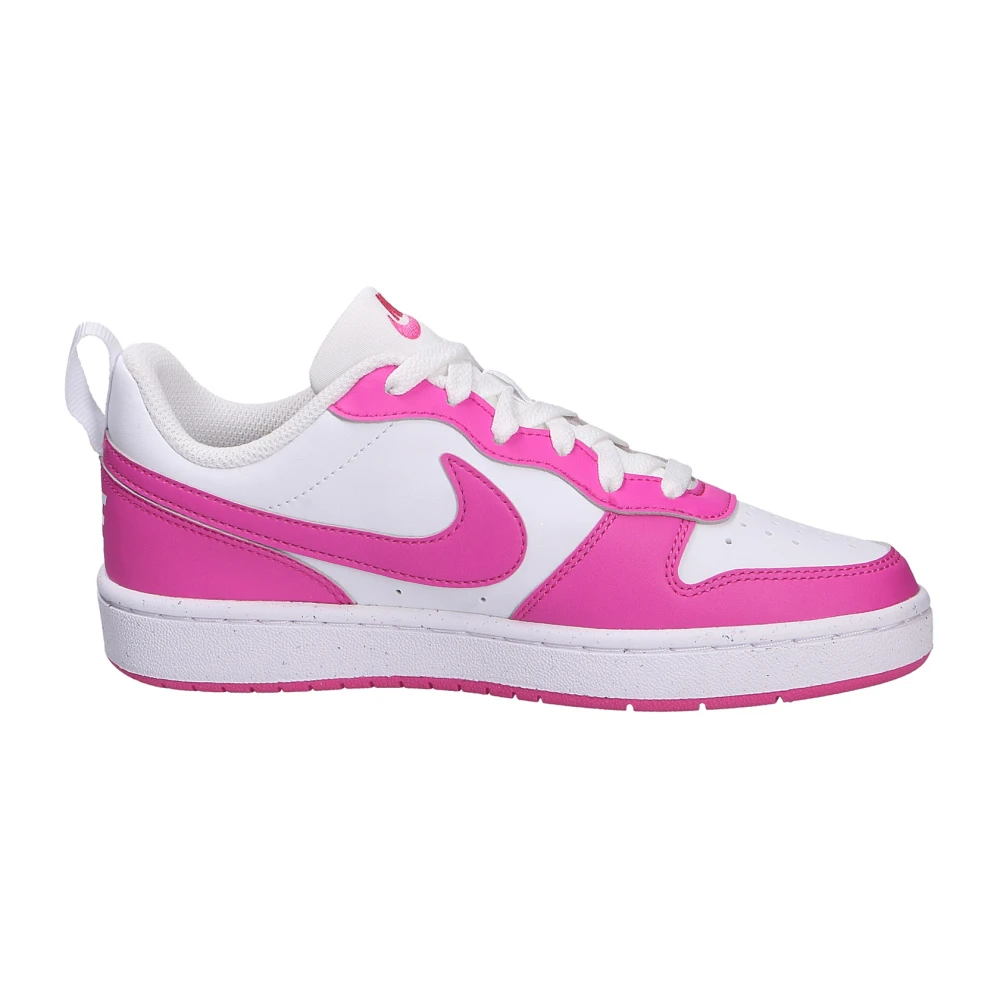 Nike Girls Pink Low Court Borough Recraft Shoe