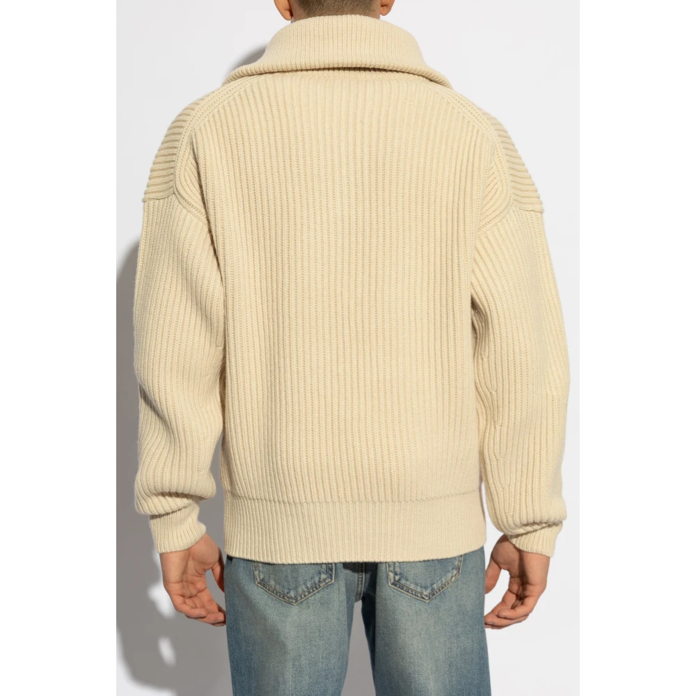 alexander mcqueen Wollen trui Beige Heren