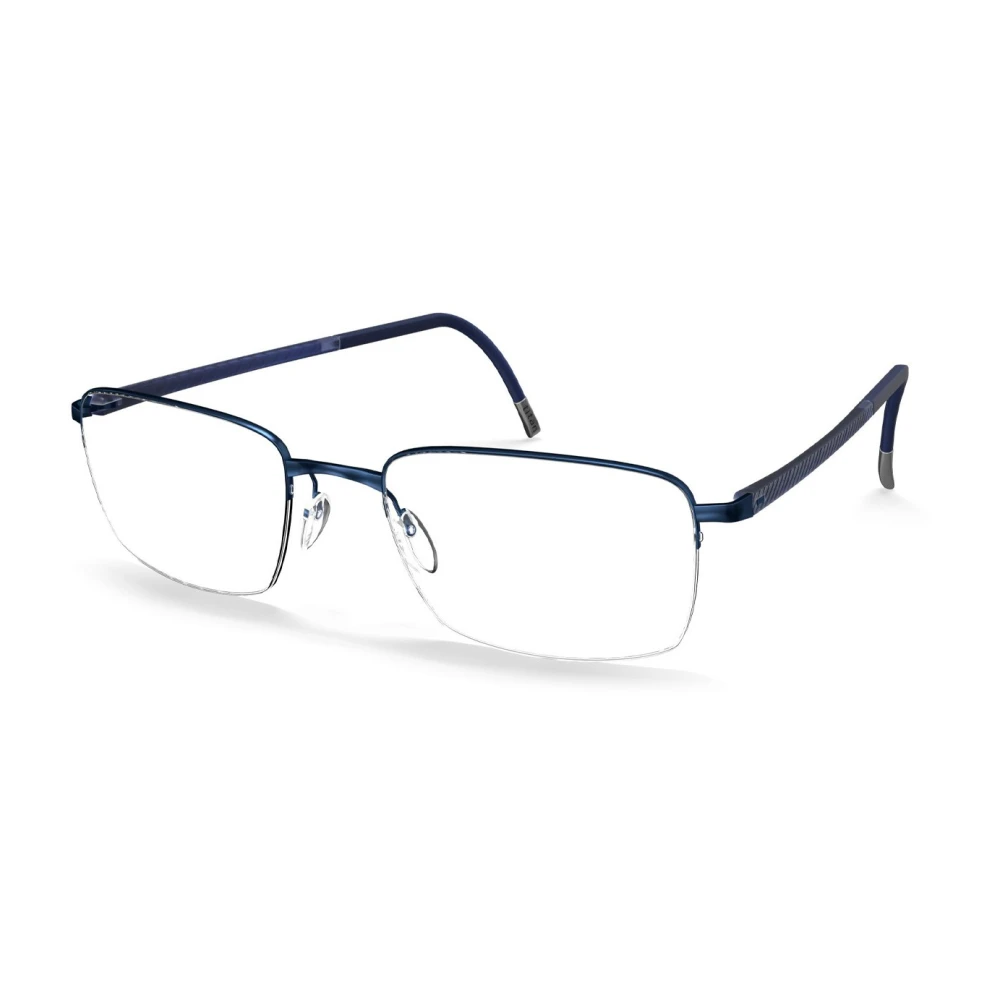 Silhouette Unisex Blue Glasses, 52 Mm, Optical Frame