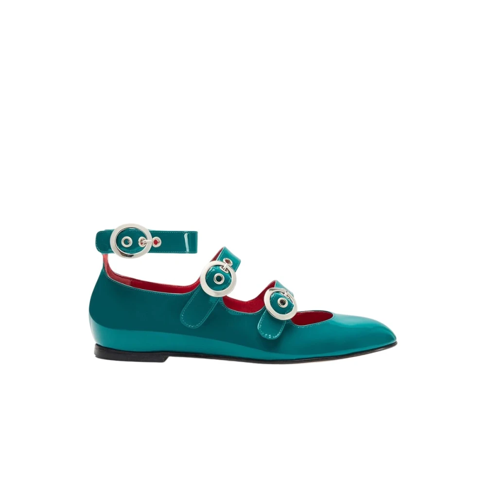 Scarosso Donna Verde Scarpe, 36 1/2 Eu, New,