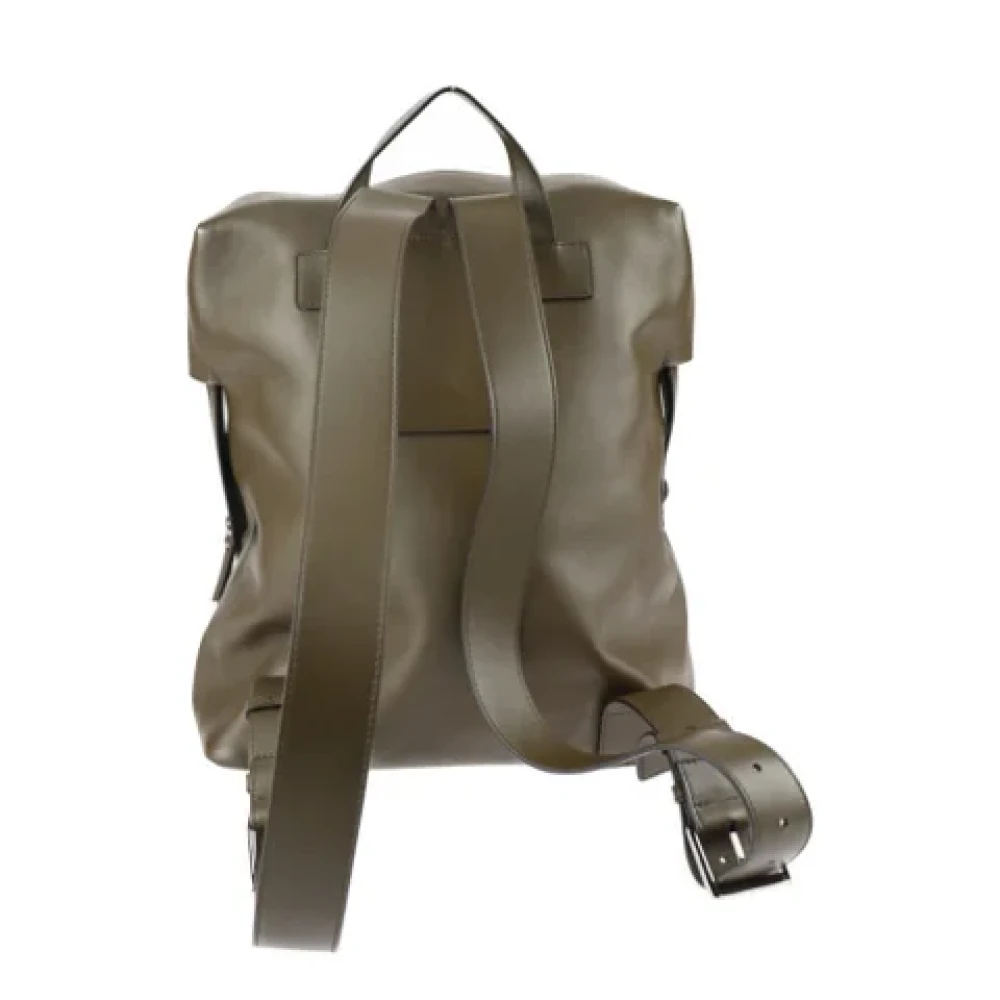Jimmy Choo Pre-owned Leather backpacks Black Dames