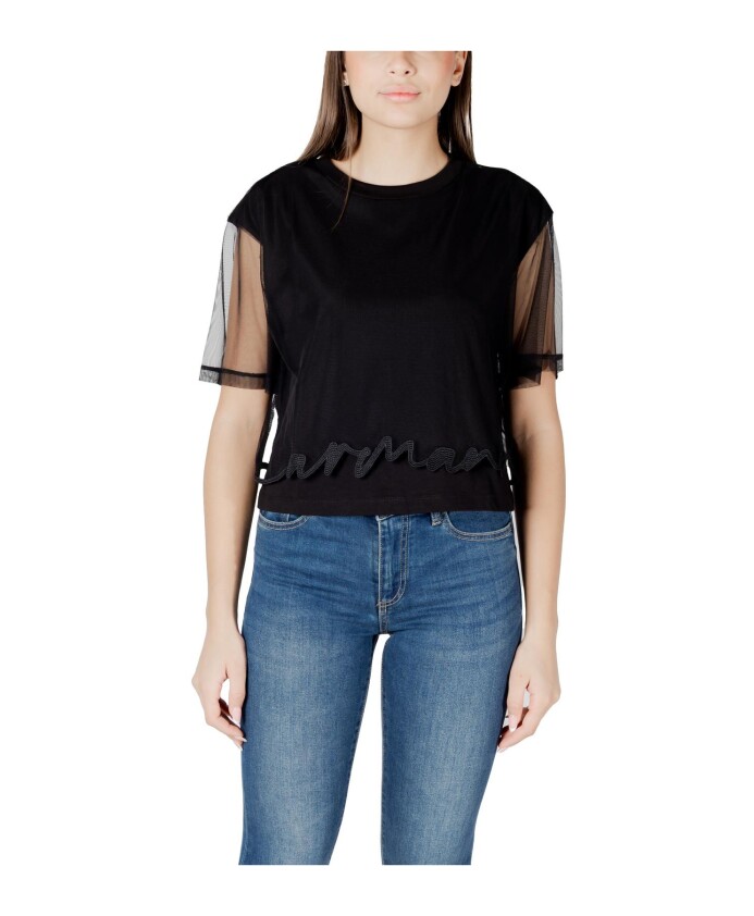 haut-en-coton-noir-a-manches-courtes