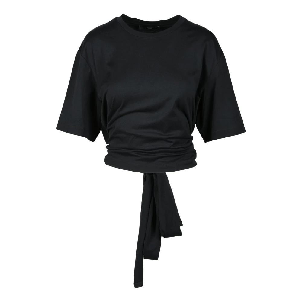 Max Mara Weekend Katoenen T-shirt voor het weekend Black Dames