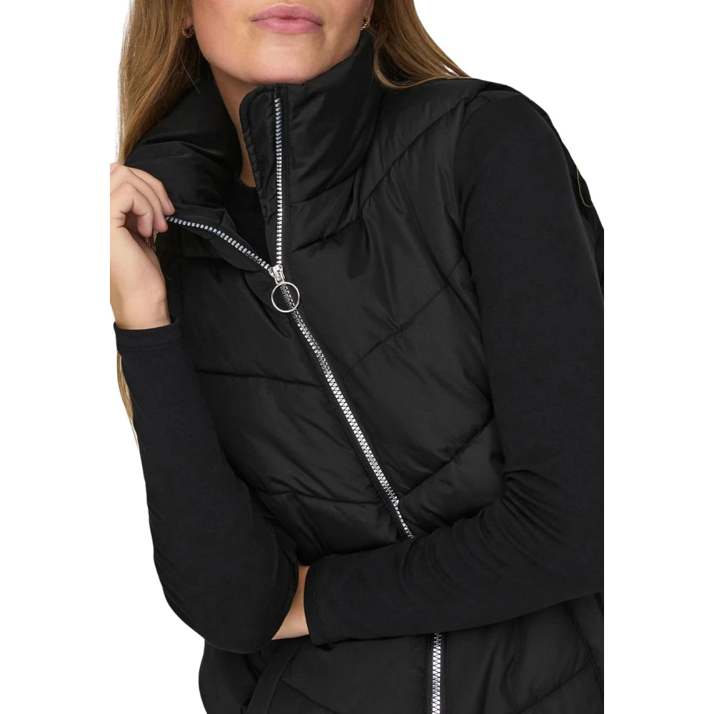 Jacqueline de Yong Stijlvolle Jas voor Vrouwen Black Dames