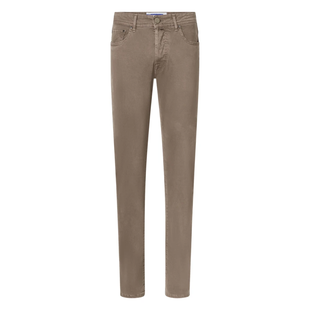 Jacob Cohën Bruine Slim Fit Jeans Beige Heren