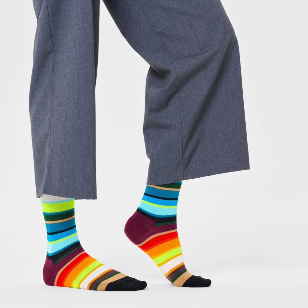 Happy Socks Gestreepte Sokken Multicolor Heren