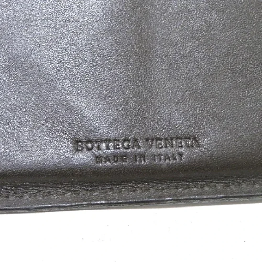 Bottega Veneta Vintage Pre-owned Leather wallets Brown Dames