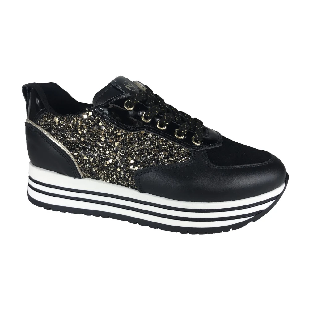 Nerogiardini Stijlvolle Sneakers Upgrade Collectie Dames Schoenen Zwart