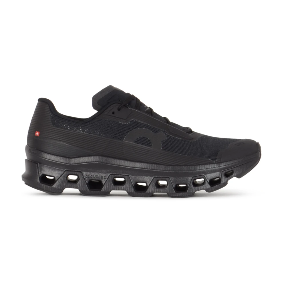On Running Men's Black Cloudmonster Void - Running Shoes - 10 Uk - Sport