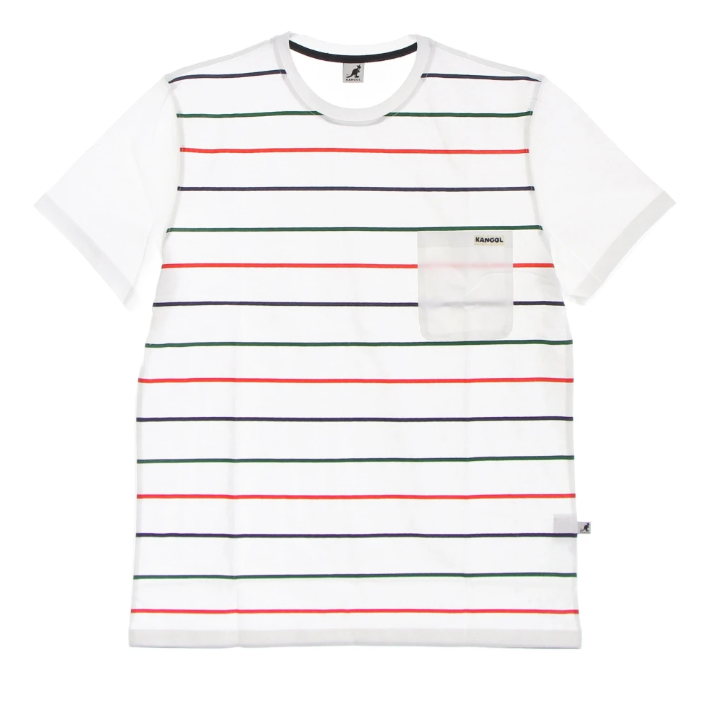Kangol Gestreept Heritage T-shirt Off White Heren