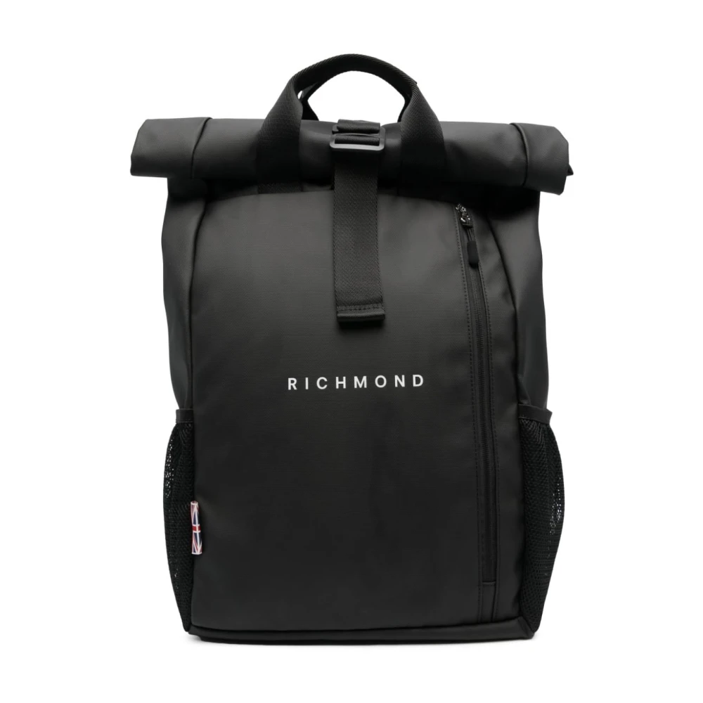 John Richmond Zwarte Stijlvolle Tassen Collectie Black Heren