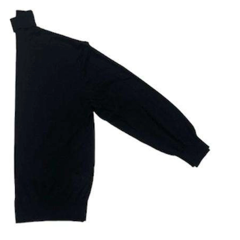 Neil Barrett Kleine Bout Wol Dolcevita Trui Black Heren