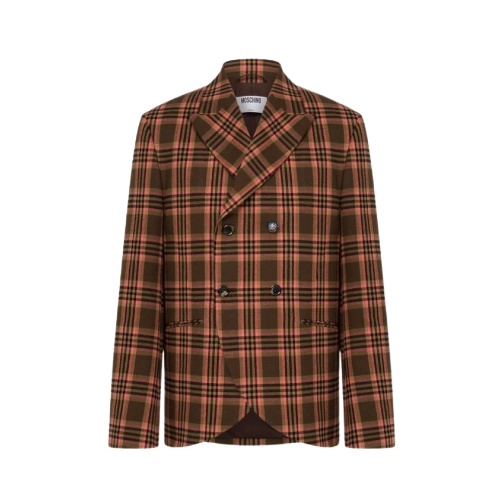 Moschino Men's Cotton Flannel Jacket