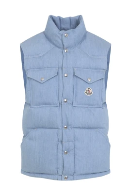 Ervional Denim Down Vest