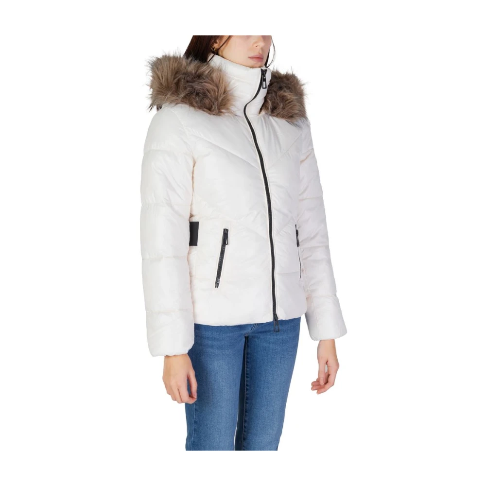 Only Polyamid Dames Jassen & Mantels Collectie White Dames