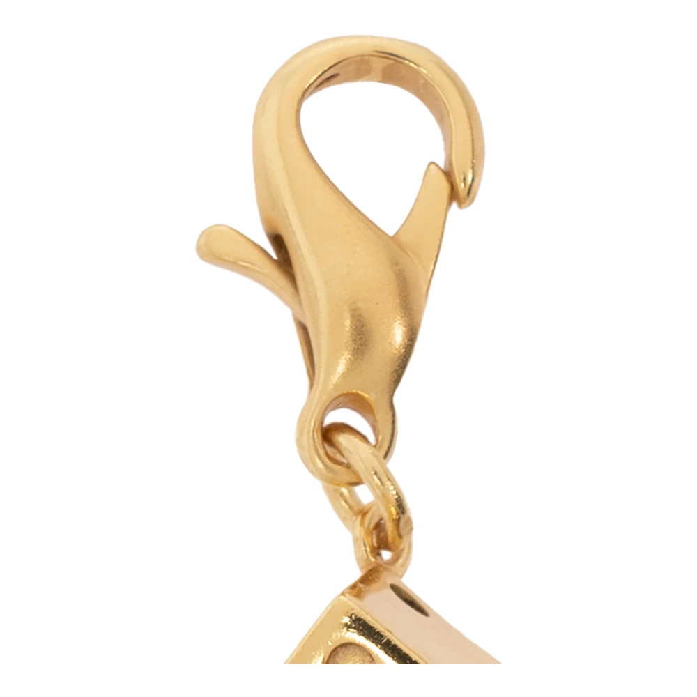 Golden Goose Dobbelsteen-vormige hanger Yellow Dames