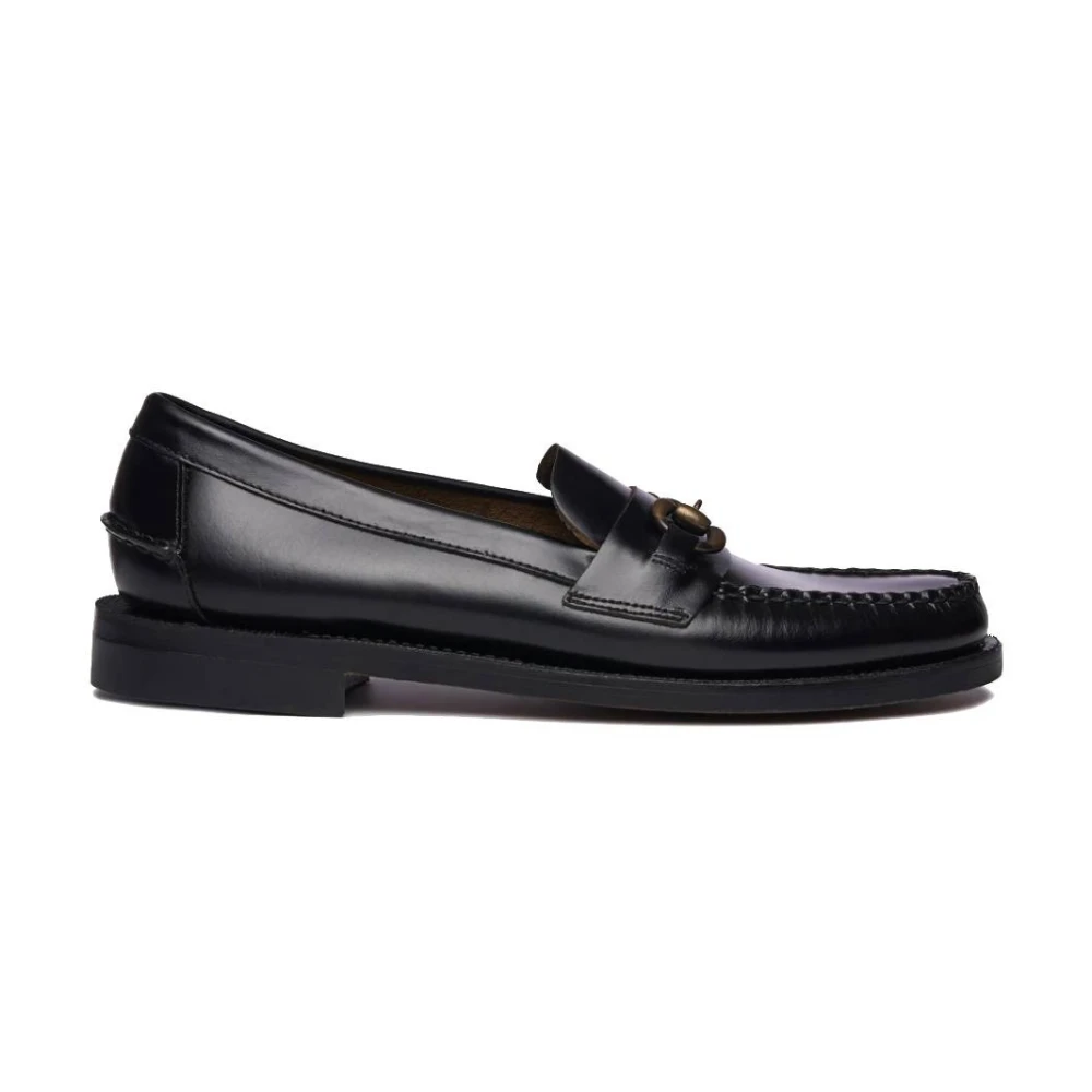 Sebago Classic Joe Loafers Black, Herr