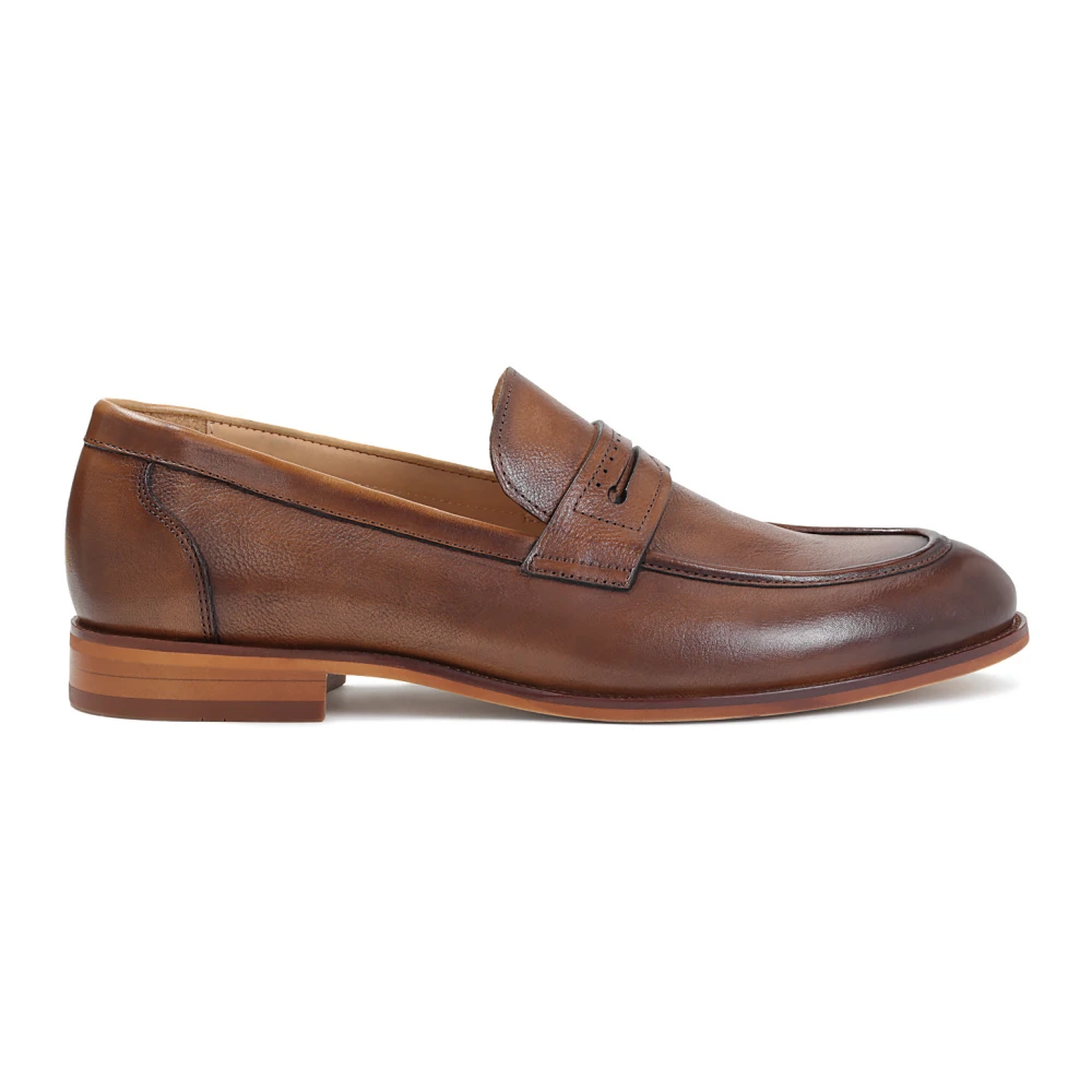 Kazar Herr slip-on smart casual mocka loafers Brown, Herr