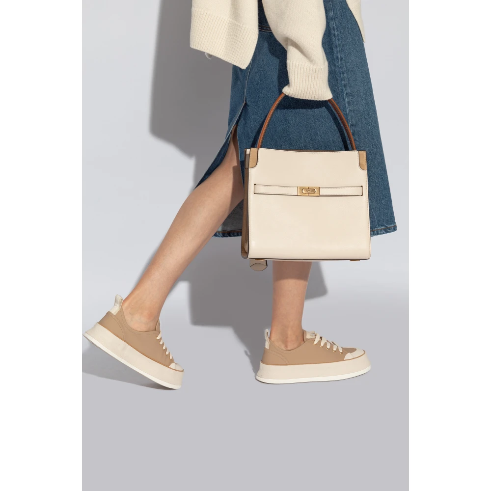 TORY BURCH Kleine schoudertas Beige Dames
