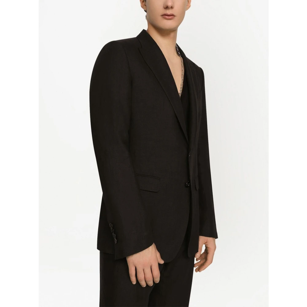 Dolce & Gabbana Tweedelig jurk Black Heren