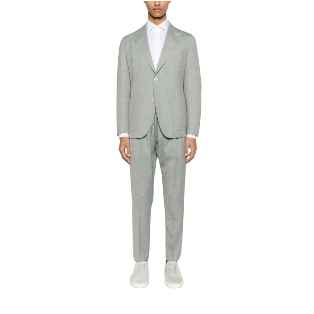 Suits > Suit Sets > Single Breasted Suits - - Eleventy - Modalova