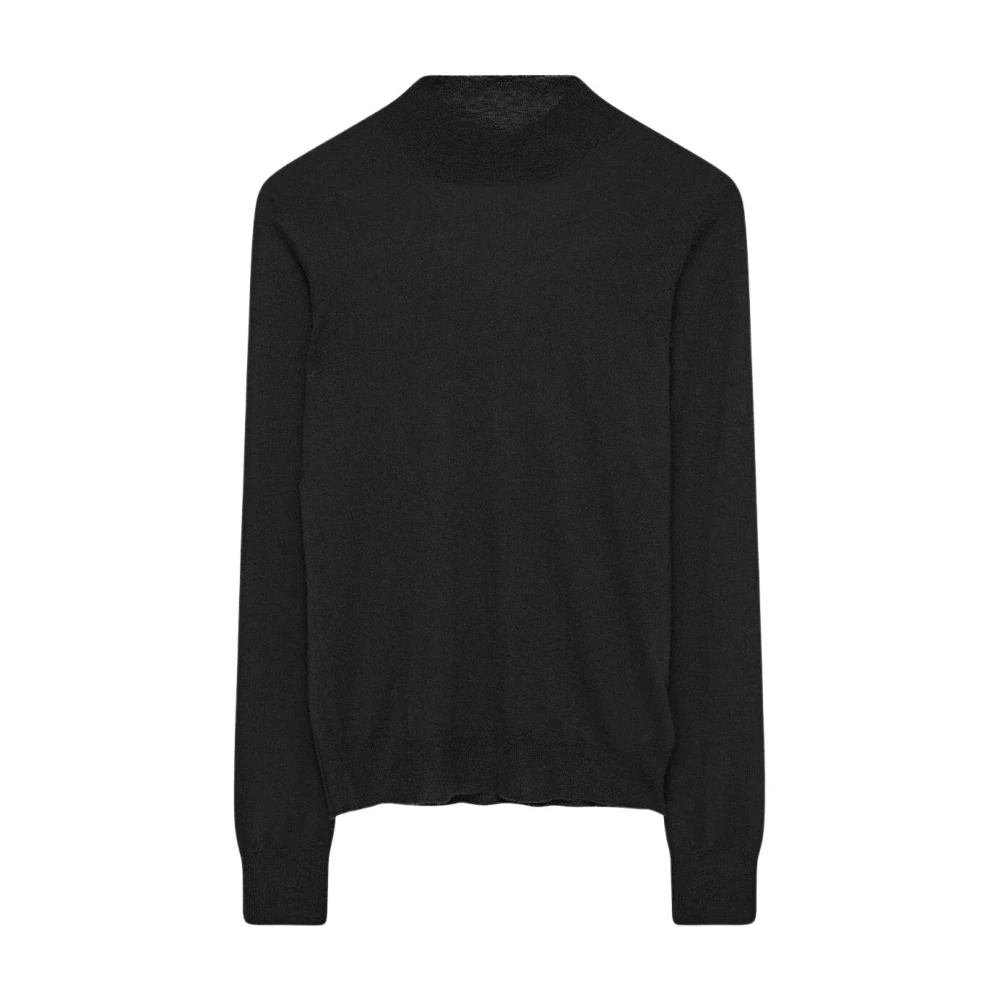 Joseph Cashair High Neck Jumper in Zwart Black Heren