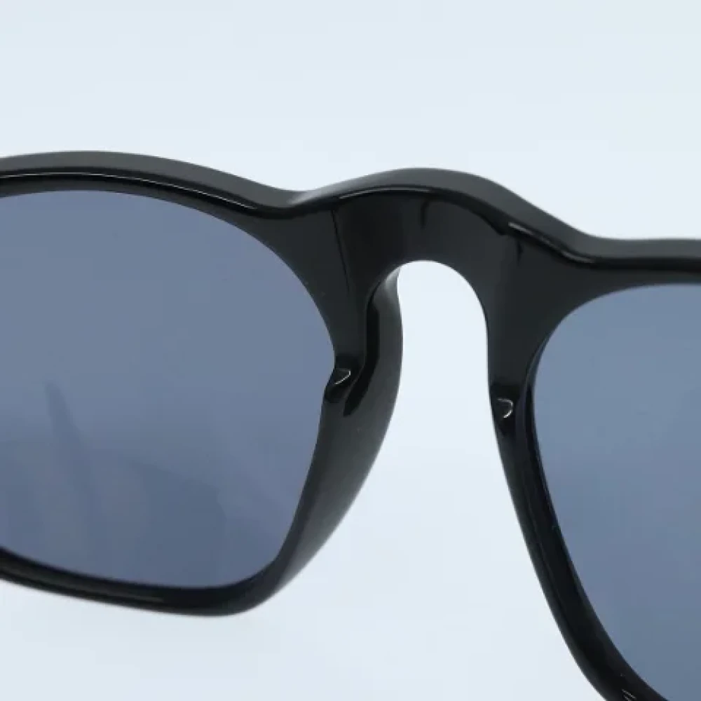 Chanel Vintage Pre-owned Plastic sunglasses Black Dames
