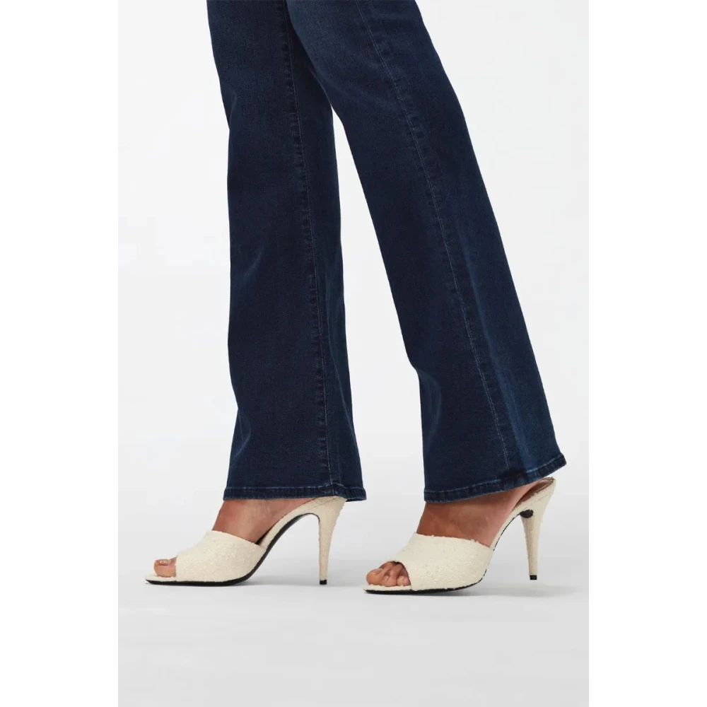 7 For All Mankind Jeans Bootcut Blue Dames