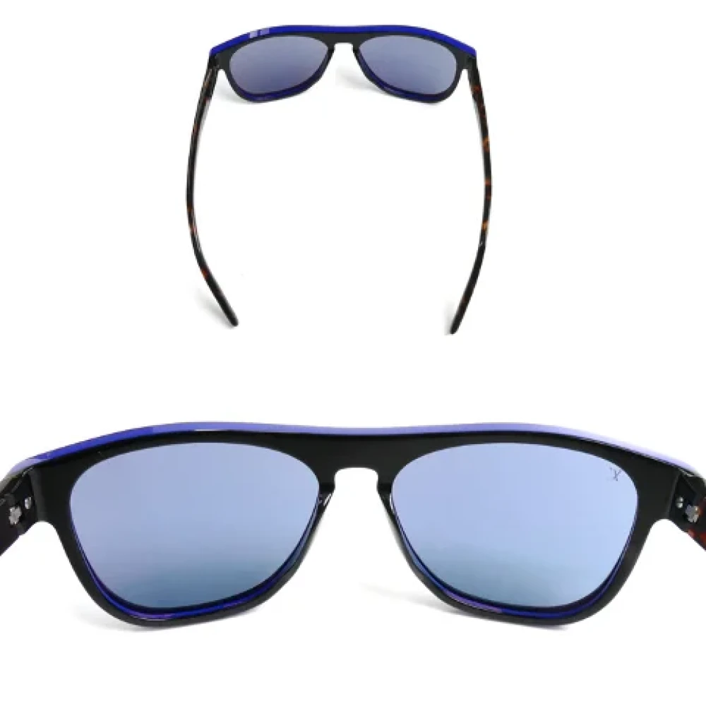 Louis Vuitton Vintage Pre-owned Glass sunglasses Black Dames