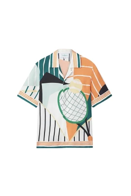 Court Abstrait Cuban-Collar Shirt