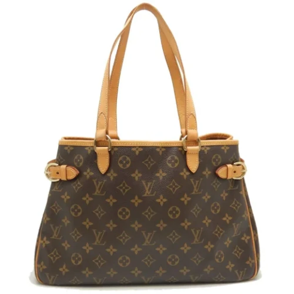 Louis Vuitton Vintage Pre-owned Plastic shoulder-bags Brown Dames