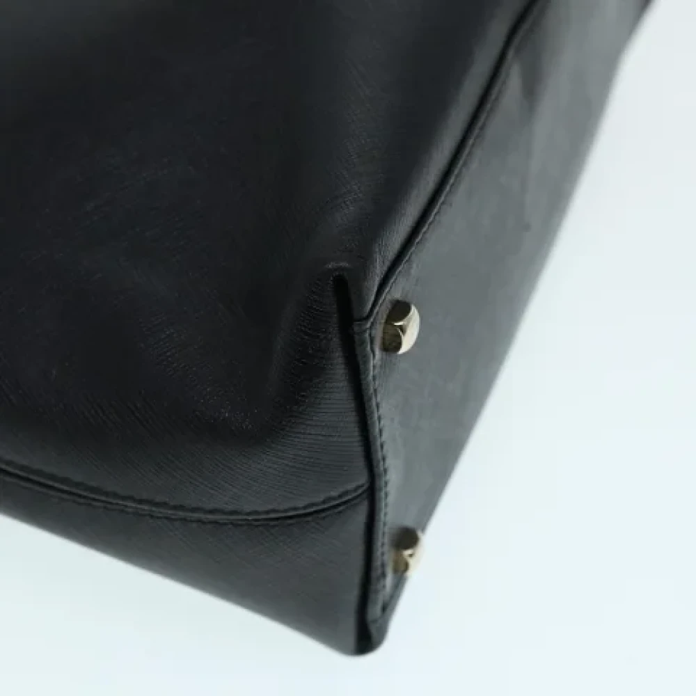 Salvatore Ferragamo Pre-owned Leather handbags Black Dames