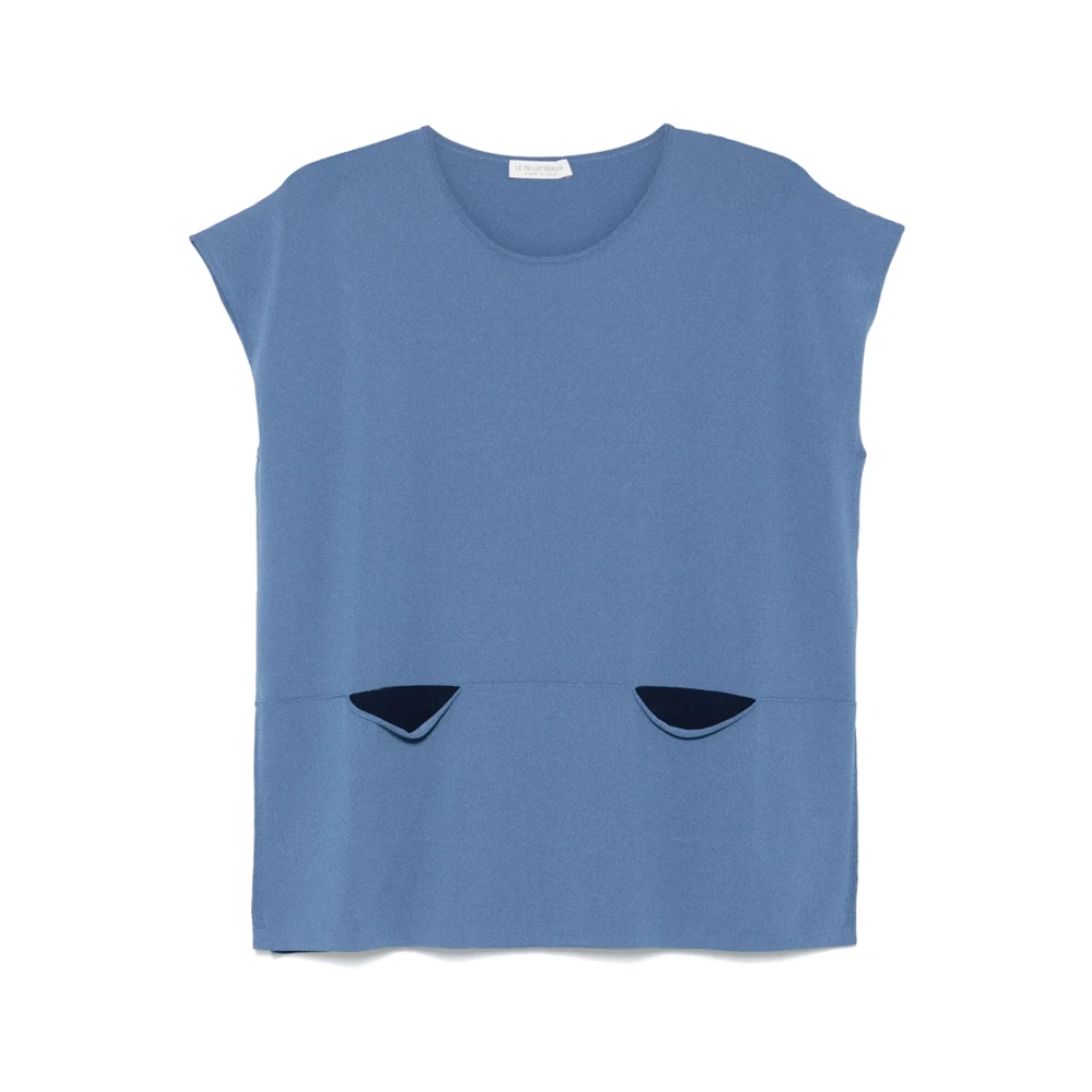 Tops > Sleeveless Tops - - Le Tricot Perugia - Modalova