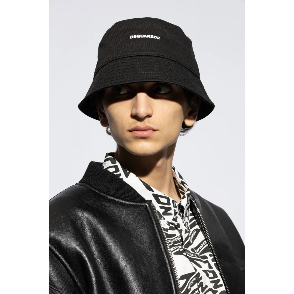 Dsquared2 Pet met logo Black Heren