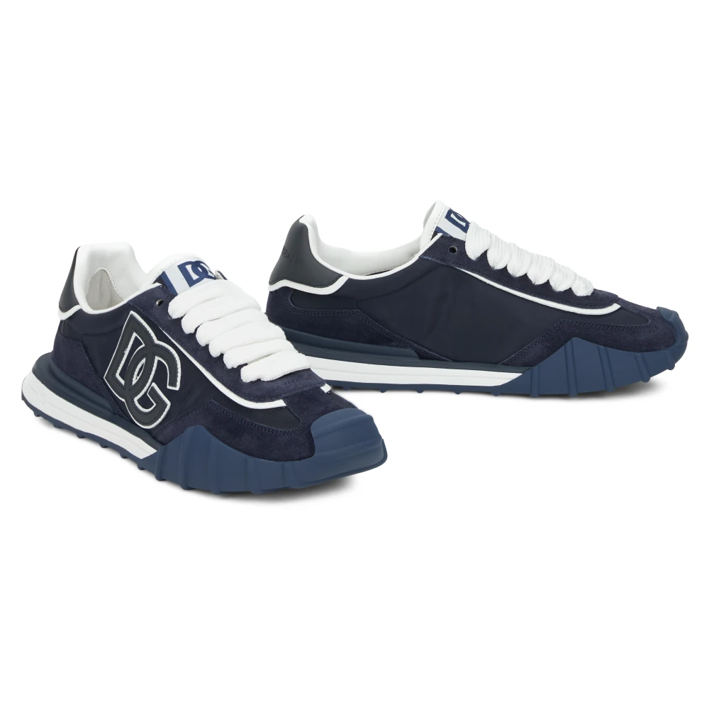 Dolce & Gabbana , Sneakers, Male, Blue, 7 Uk, Dg Athletic Trainers - Image 4