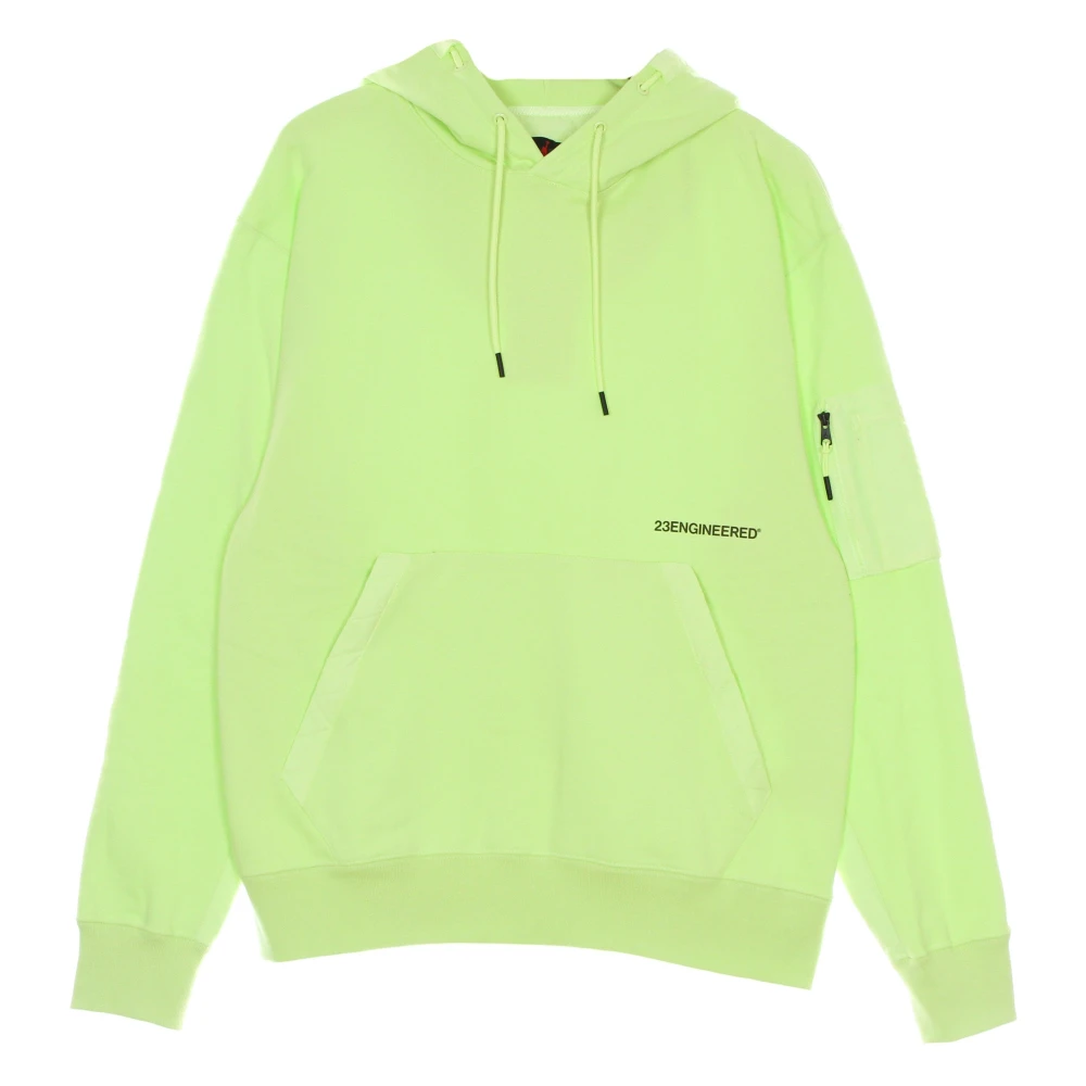 Jordan Men's Green Lightweight Hoodie Engineered Fleece Sweatshirt