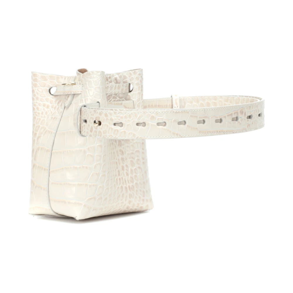Nanushka Omkeerbare Bucket Bag in Creme Beige Dames